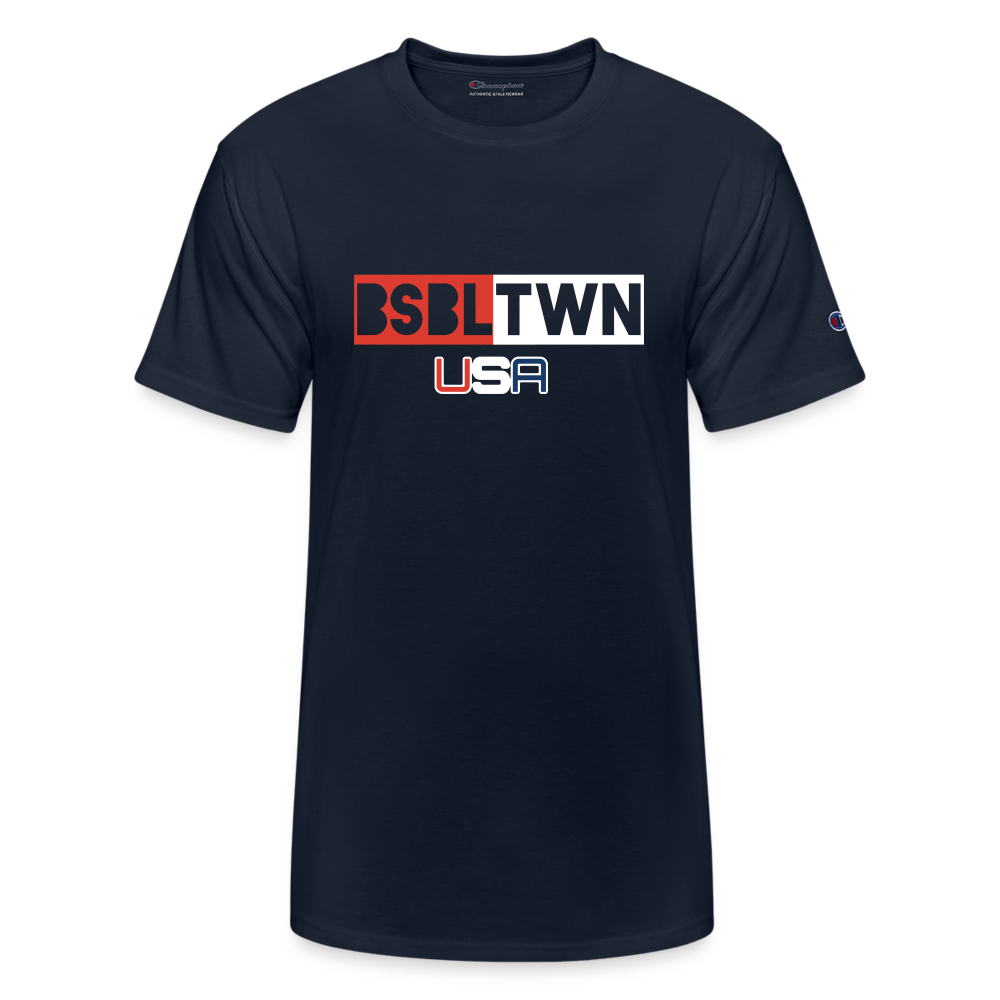Champion Unisex T-Shirt - navy