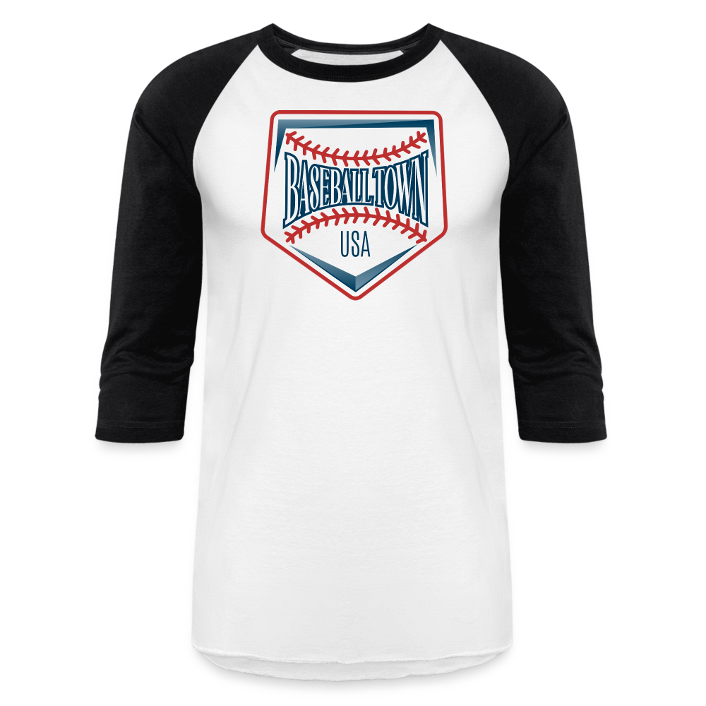 Baseball T-Shirt - white/black