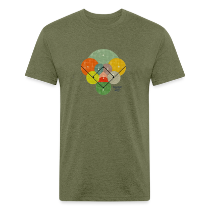 "Priorities" - heather military green