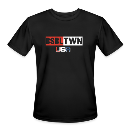Men’s Moisture Wicking Performance T-Shirt - black