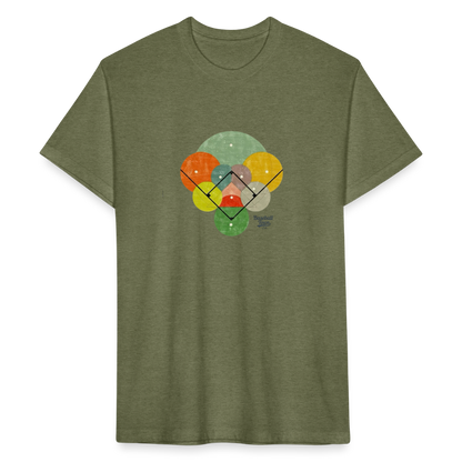 "Priorities" - heather military green