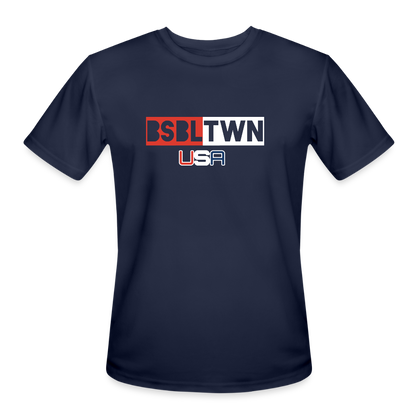 Men’s Moisture Wicking Performance T-Shirt - navy