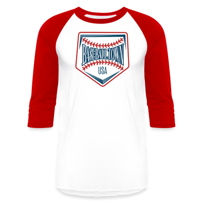 Baseball T-Shirt - white/red